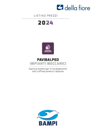 bampi - listino impianti meccanici 2024